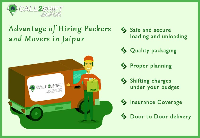 Advantage of Hiring Packers and Movers in Jaipur