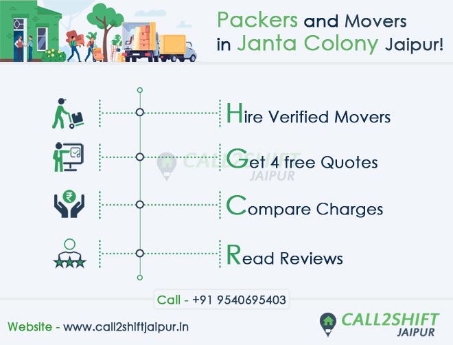 Looking for Packers and Movers in Janta Colony Jaipur
