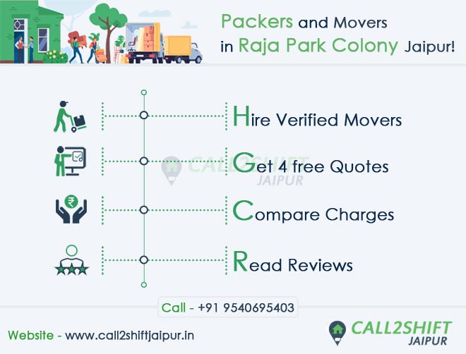 Looking for Packers and Movers in Raja Park Colony Jaipur