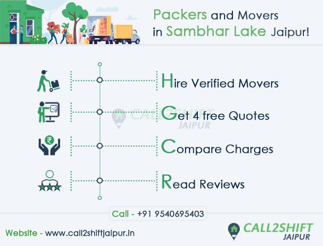 Looking for Packers and Movers in Sambhar Lake Jaipur